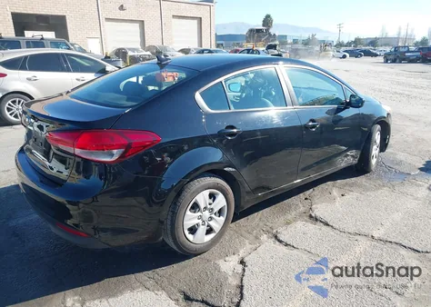 2017 Kia Forte Lx from USA, damaged, VIN 3KPFL4A72HE026817